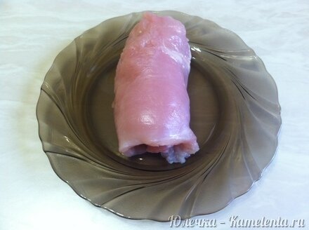 Приготовление рецепта Куриные рулетики с брокколи шаг 8