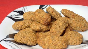 Рецепт Овсяное печенье с орехами