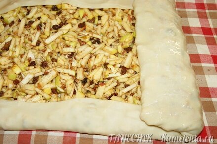 Приготовление рецепта Яблочный штрудель шаг 12