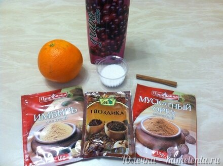 Приготовление рецепта Безалкогольный &quot;Глинтвейн&quot; шаг 1