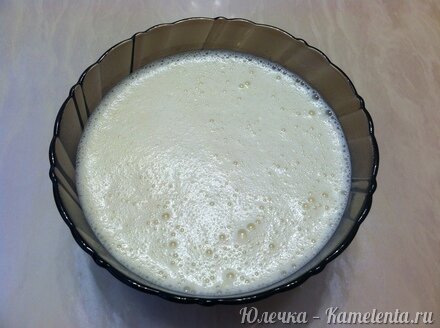 Приготовление рецепта Блинный пирог с яблоками и бананами шаг 4