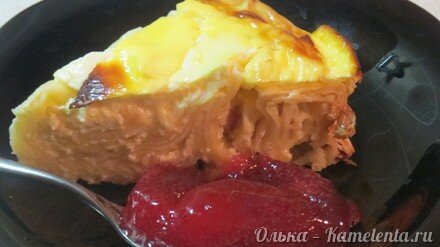 Приготовление рецепта Сладкий творожный пирог из лаваша шаг 12