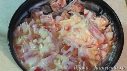 Приготовление рецепта Рыба &quot;По-гречески&quot; в духовке шаг 3