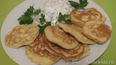 Приготовление рецепта Кабачковые оладьи шаг 12