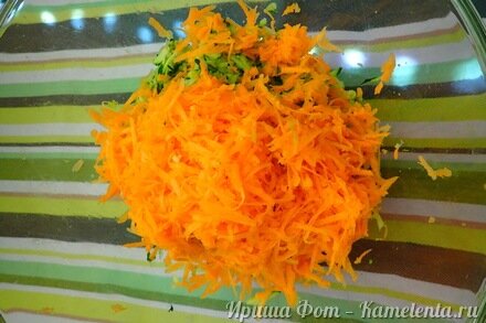 Приготовление рецепта Кабачковые оладьи с сыром шаг 3