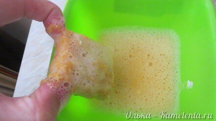 Приготовление рецепта Кашкавал пане ( жареный сыр ) шаг 7