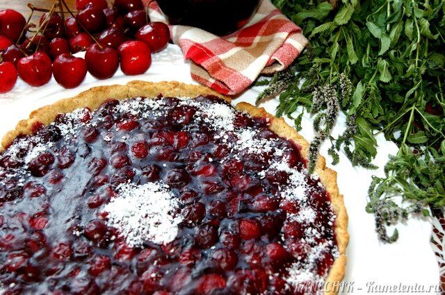 Рецепт вишневого тарта