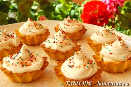 Приготовление рецепта &quot;Корзиночка&quot; пирожное из детства шаг 8