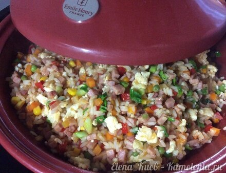 Приготовление рецепта Японский чахан шаг 17