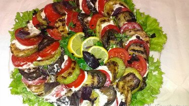 Рецепт Овощи на гриле