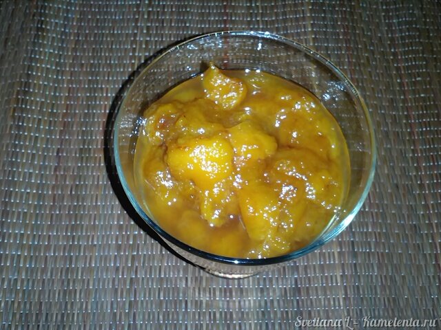 Рецепт персикового джема