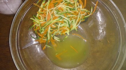 Приготовление рецепта Грибы вешенки с овощами по корейским мотивам шаг 6