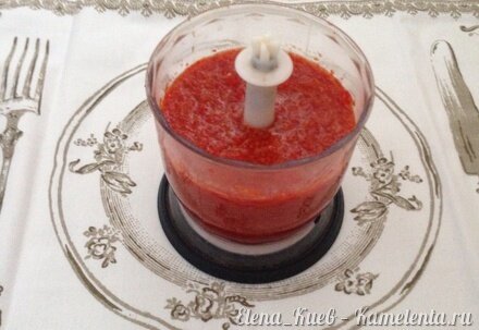 Приготовление рецепта Соус из запеченных перцев шаг 6