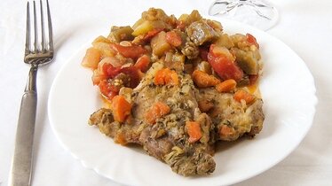 Рецепт Свинина, запеченная в духовке