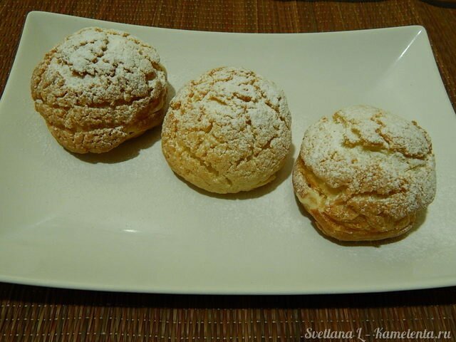 Рецепт пирожных Шу