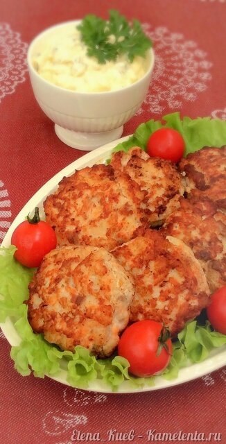 Рецепт рыбные котлеты с йогуртовым соусом