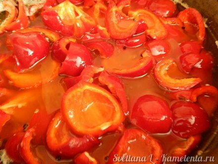 Приготовление рецепта Маринованный сладкий перец шаг 3