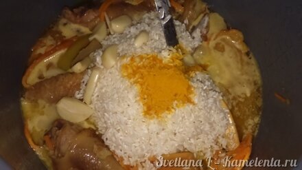 Приготовление рецепта Плов нетрадиционный шаг 8