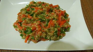 Салат из баклажан