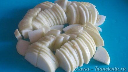 Приготовление рецепта Рыба с овощами в картофельной тарелке шаг 3