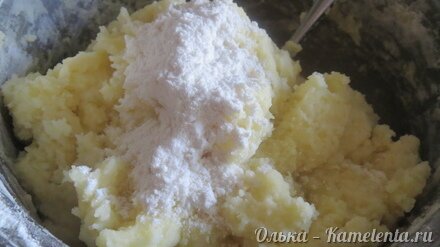 Приготовление рецепта Рыба с овощами в картофельной тарелке шаг 9