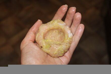 Приготовление рецепта Куриные гнезда шаг 6