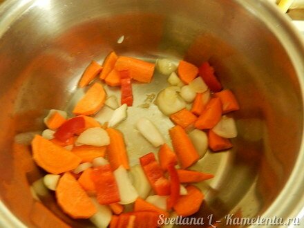 Приготовление рецепта Томатный суп с нутом шаг 1