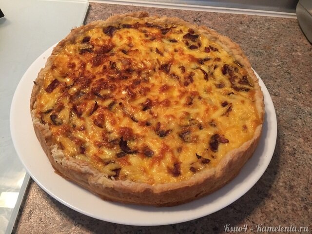 Рецепт лукового пирога