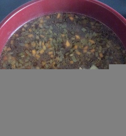 Приготовление рецепта Грибная юшка шаг 10