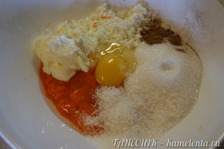 Приготовление рецепта Тыквенно-творожное мягкое печенье шаг 3