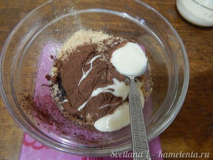 Приготовление рецепта Молочный торт с карамелью и шоколадом шаг 1