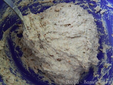 Приготовление рецепта Бездрожжевой хлеб с отрубями и пряностями шаг 2