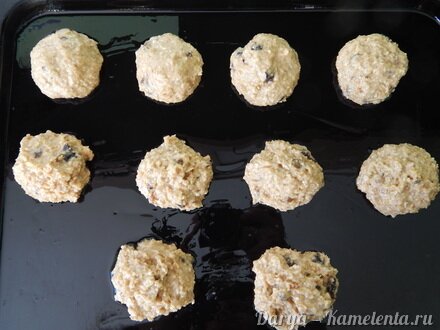 Приготовление рецепта Мягкое овсяное печенье шаг 3