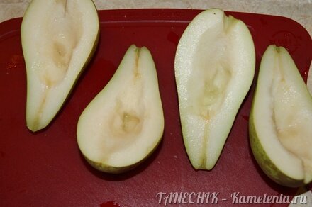 Приготовление рецепта Груша, запеченная с рикоттой шаг 3