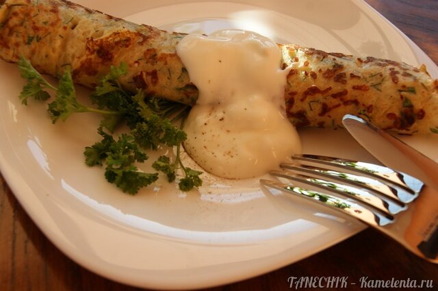 Рецепт сырные блинчики