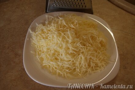 Приготовление рецепта Сырные блинчики шаг 3