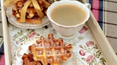 Рецепт Ванильные вафли