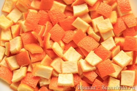 Приготовление рецепта Апельсиновые цукаты шаг 2