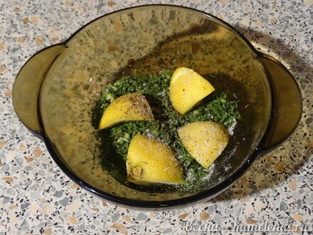 Приготовление рецепта Салат овощной с вяленой куриной грудкой шаг 7