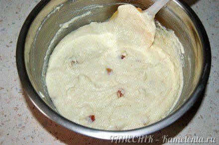 Приготовление рецепта Творожный манник с цитрусовыми нотками шаг 4