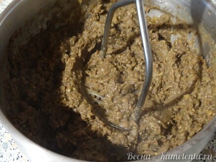 Приготовление рецепта Котлеты из зелёной чечевицы с кабачком шаг 4