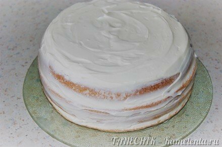 Приготовление рецепта &quot;Naked cake&quot; или голый торт шаг 8