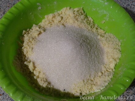 Приготовление рецепта Торт-суфле &quot;Цветочное облако&quot; шаг 11