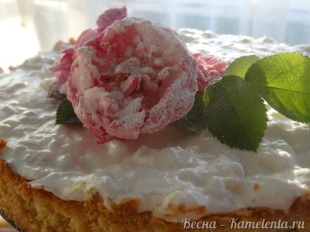 Приготовление рецепта Торт-суфле &quot;Цветочное облако&quot; шаг 20
