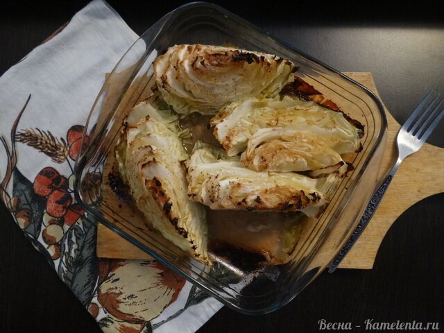 Рецепт лаймово-горчичной капусты