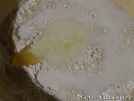 Приготовление рецепта Булочки с хрустящим кракелином шаг 3