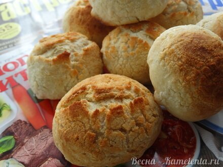 Приготовление рецепта Булочки с хрустящим кракелином шаг 11