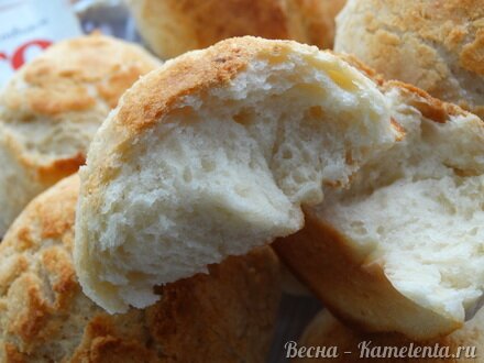 Приготовление рецепта Булочки с хрустящим кракелином шаг 13