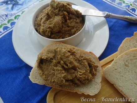 Приготовление рецепта Паштет из чечевицы с грибами шаг 10