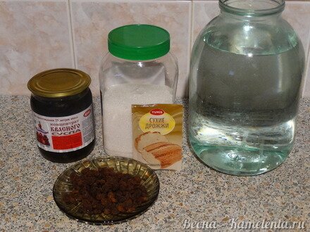 Приготовление рецепта Квас из сусла шаг 1